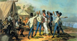 招聘（彩色版画）