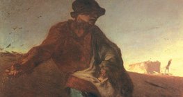 米勒：播種者（1850年，現實主義）