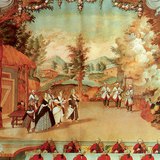 海顿在埃斯特哈希宫殿的大键琴的表演