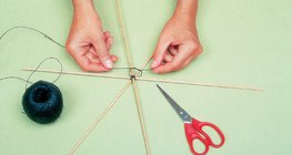 制作蜘蛛网 - 第1步