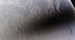 投在地球上的日食影子