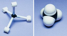 甲烷的分子模型