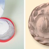 在秋天的植物制作浮雕 - 第2步