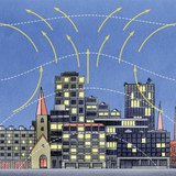 城市及其郊区之间由于温差形成的大气环流