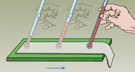 摩擦使温度计显示的温度升高