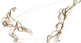 铅球运动员加速投球