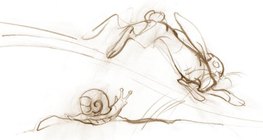 蜗牛很慢，图纸很快