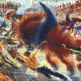 翁贝托·薄邱尼 ： 城市的兴起（1911年至1912，未来主义）