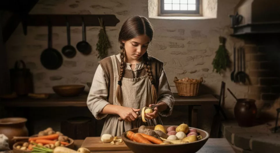 盛大的宴会和农庄