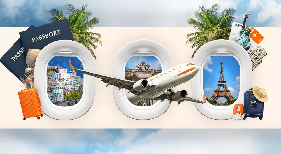 旅行 - 在机场和车站