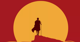 "伟大的灵魂"：甘地