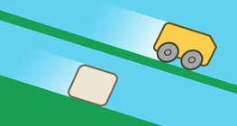 Comparing sliding and rolling on a slope