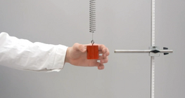 ばねに吊るされた物体の運動