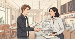 咖啡馆的求职面试