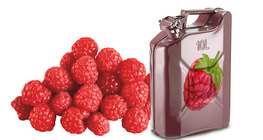 ラズベリージュースの退色