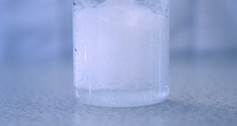 집에서 만들어진 소화용 거품