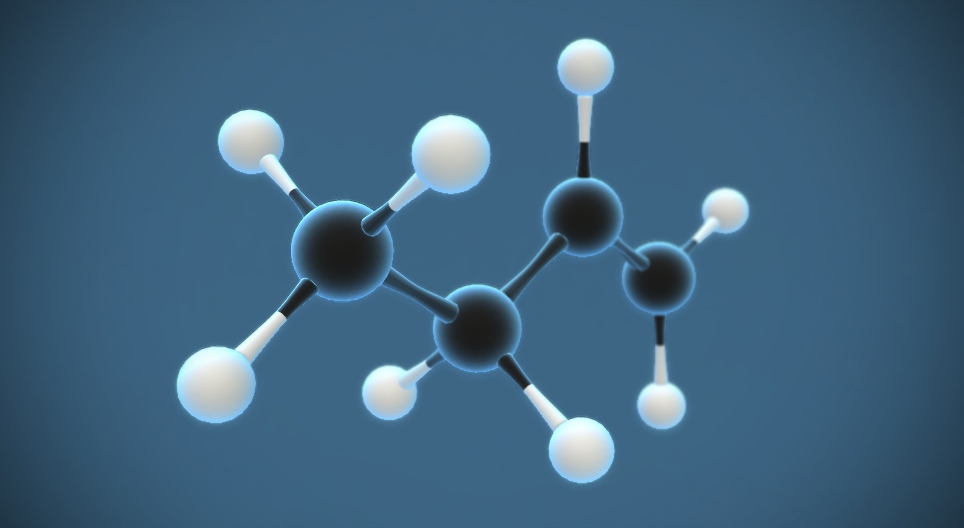 1-丁烯（C₄H₈）