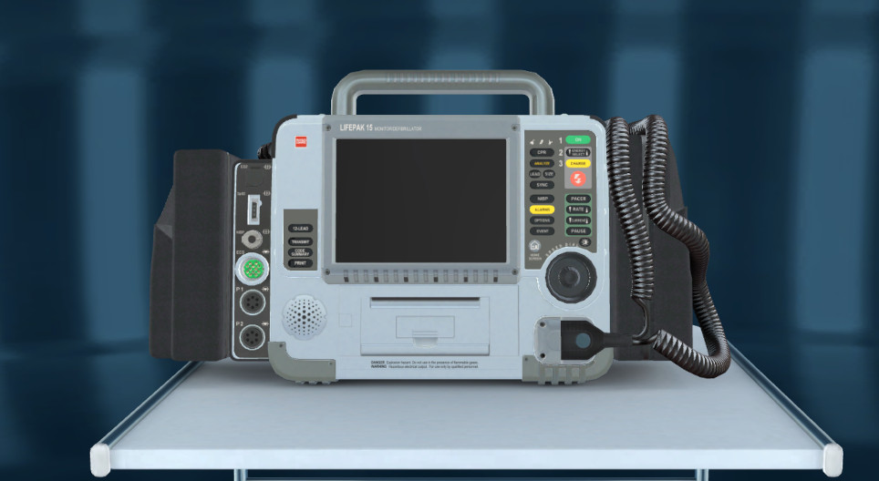 Lifepak 15 defibrillator
