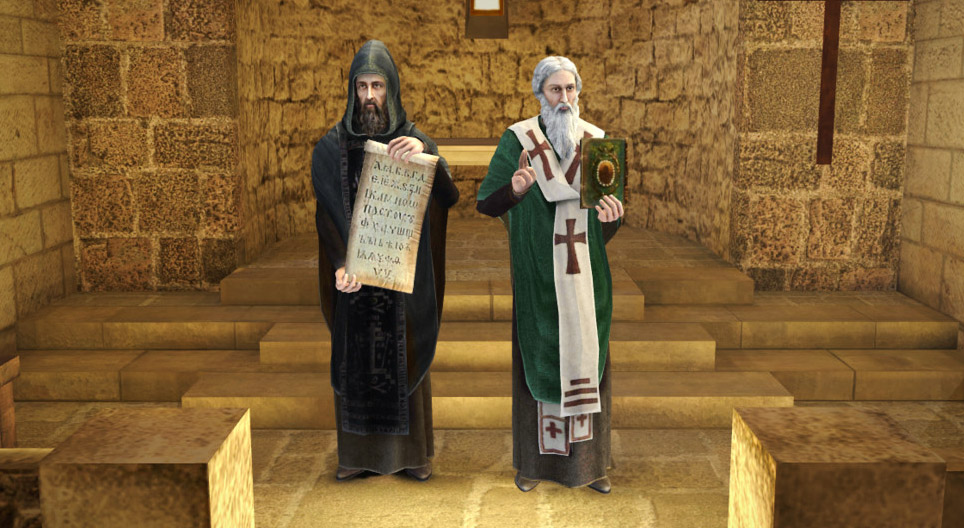 西里尔字母和格拉哥里字母的历史