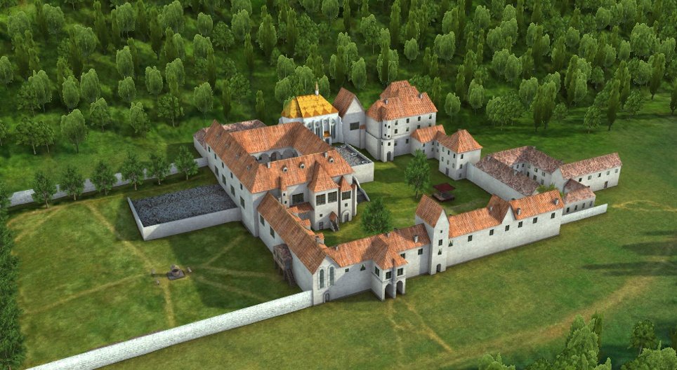 中世纪皇宫（15世纪，匈牙利，维谢格拉德）