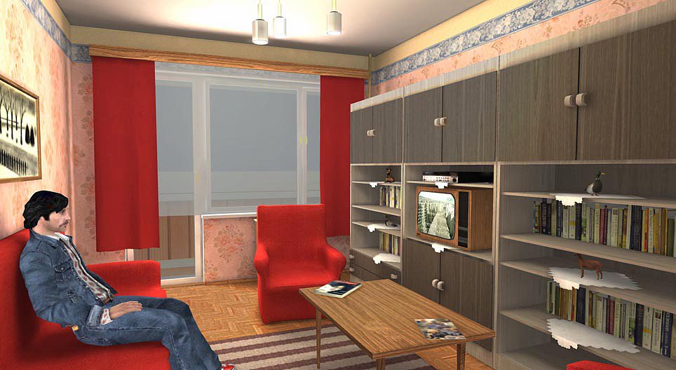 20世纪80年代匈牙利的典型公寓