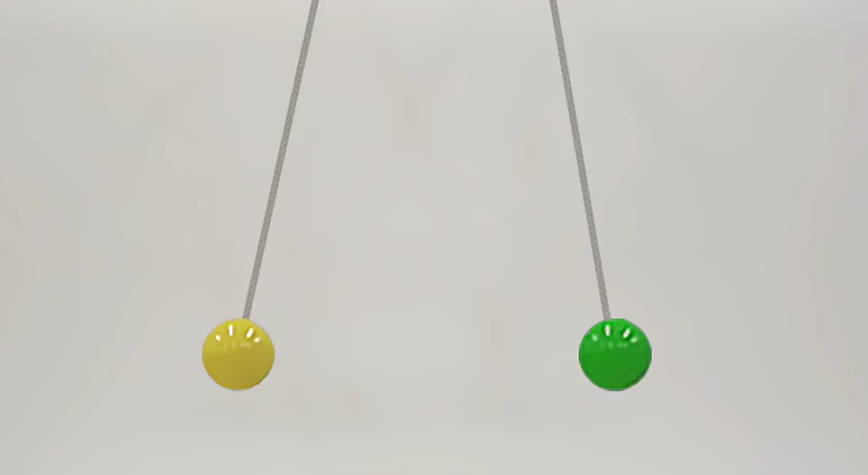 Damped oscillation of a pendulum I.