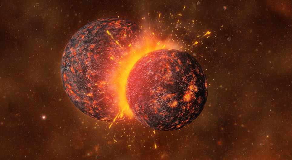 地球和月球的形成