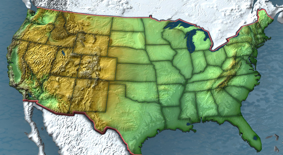 美国各州及其城市