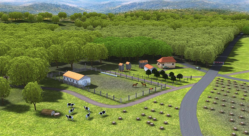 偏远定居地（森林人家）