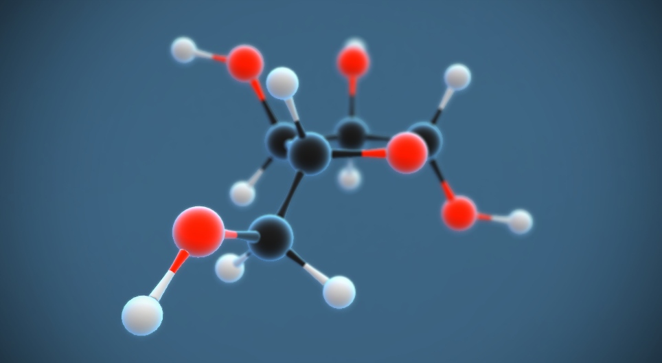 β-D-核糖（C₅H₁₀O₅）