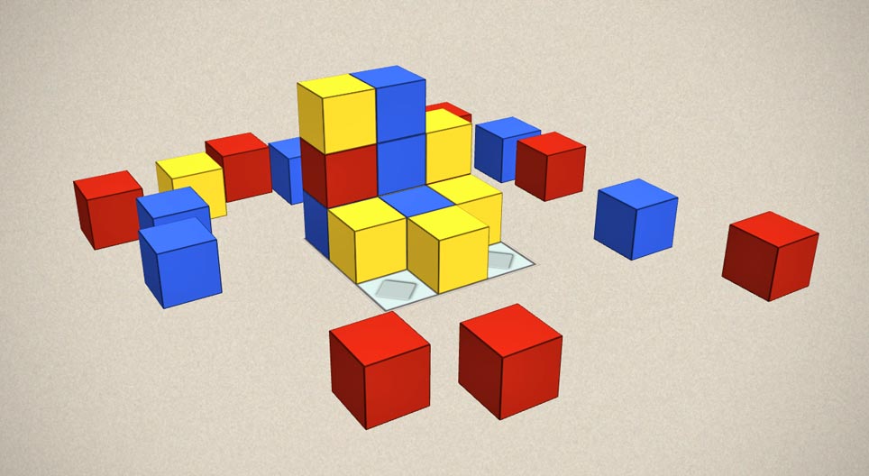 构建模型（多色）