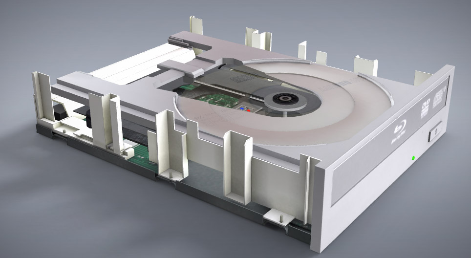 它是如何工作的？ - 光盘驱动器