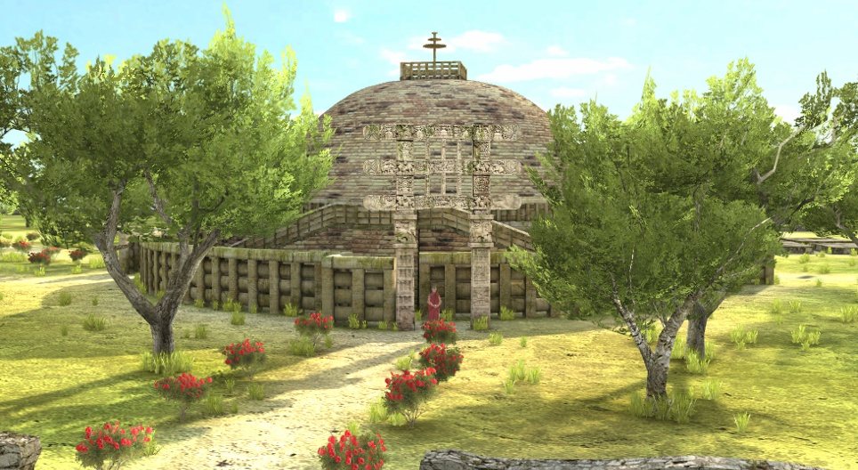 桑吉大塔（桑吉，公元前1世纪）