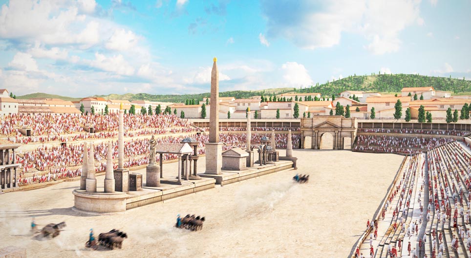 马克西穆斯竞技场（罗马，1世纪）