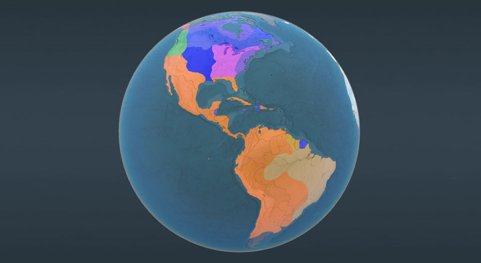 美洲的欧洲殖民者（直到1763年）