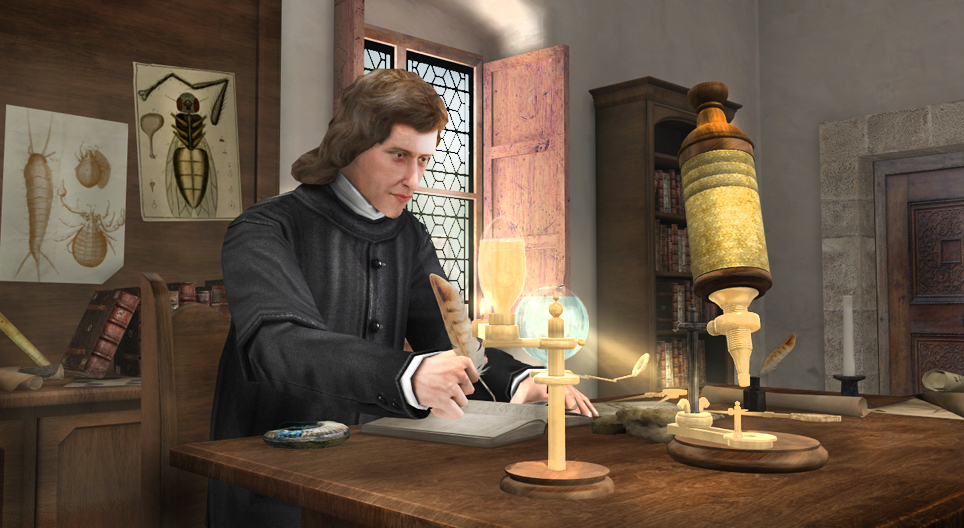 显微镜的发明：胡克和列文虎克