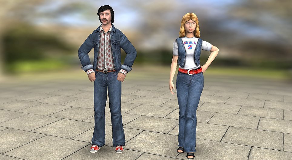 服装（西欧，20世纪80年代）