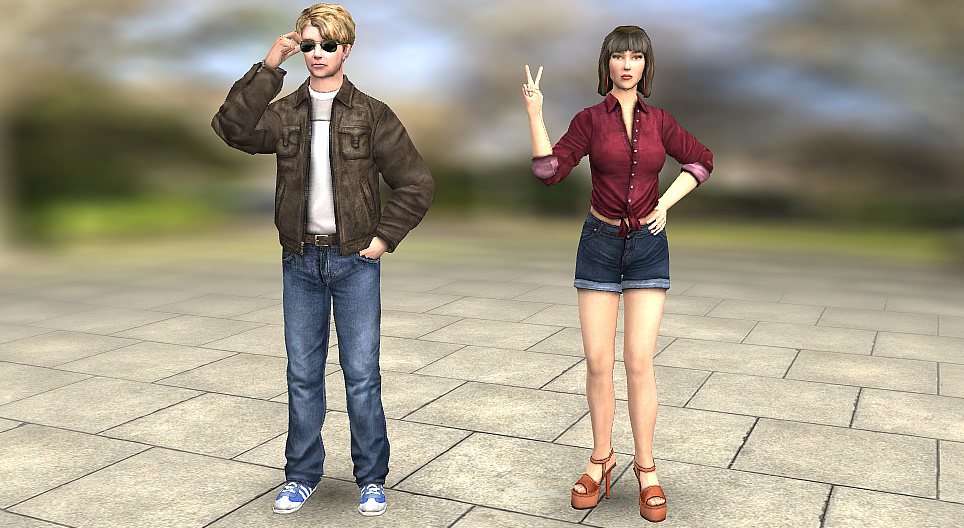 服装（西欧，20世纪90年代）