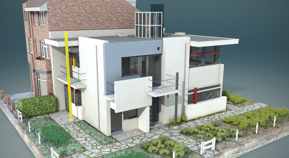 里特费尔德的施罗德住宅（乌得勒支，1924年）