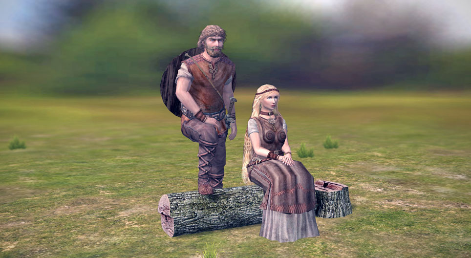 巴巴利亚武士的服装（5世纪）